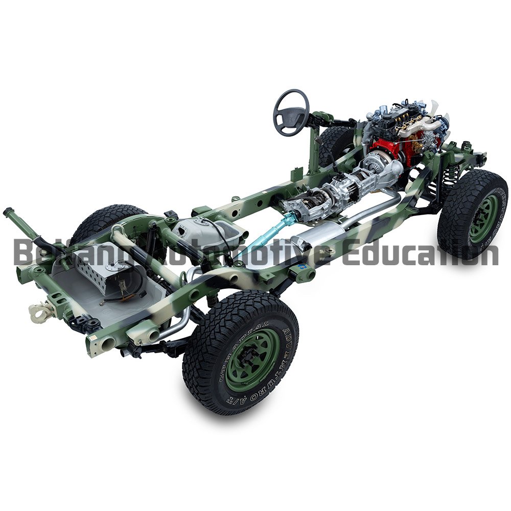 Warrior Chassis Training Dissection/Automotive Teaching Equipment/automotive Training Tools