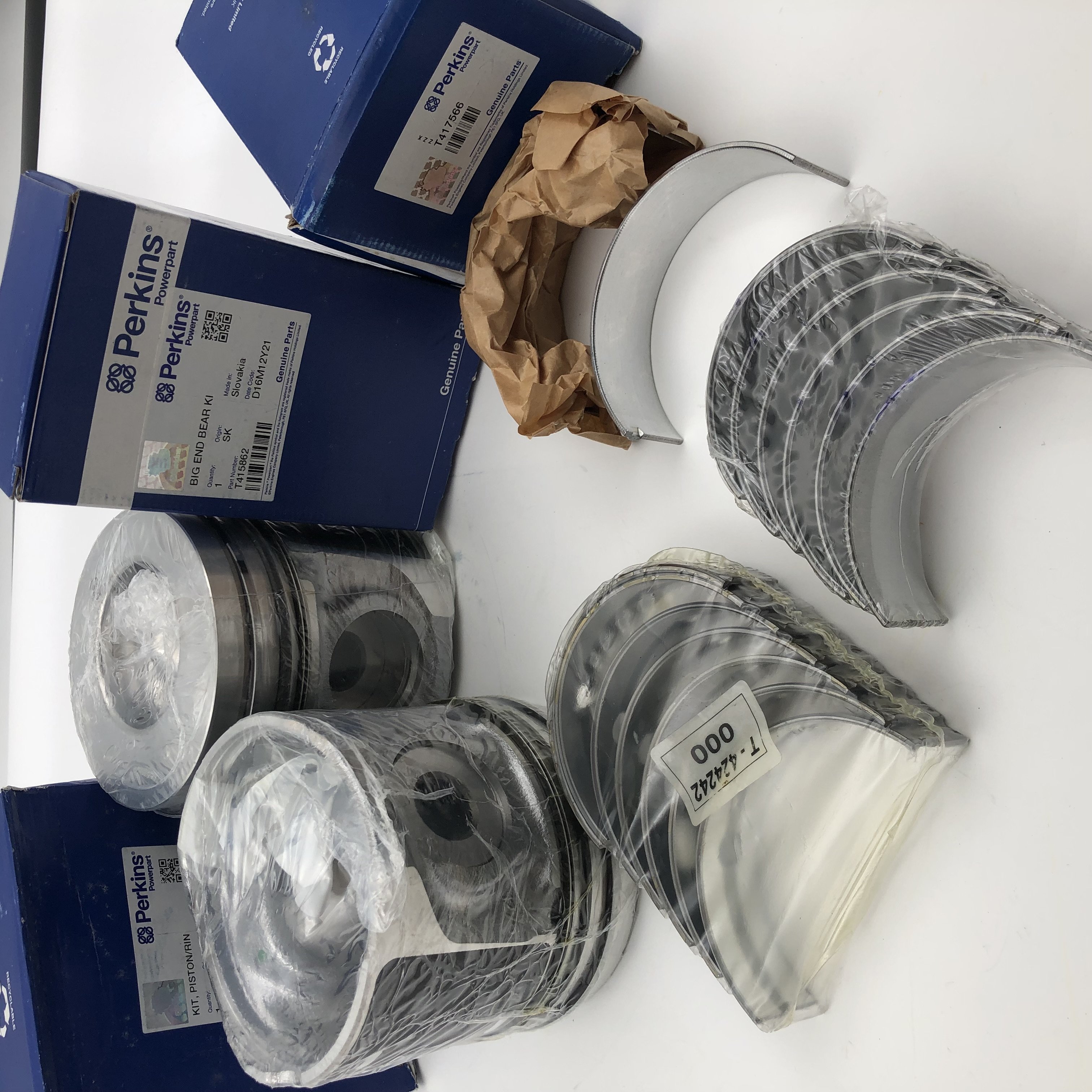 Perkins C7.1 C6.6 Engine Overhaul Kit Piston Ring T415098 T417566 T417566 For E320D2 E323D2 E326D2