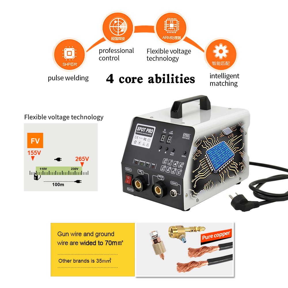 2024 Hot Sale Manufacturer Car Dent Remover Puller Dent Puller Machine Electric Repair Machine Car Dent Puller Spotter