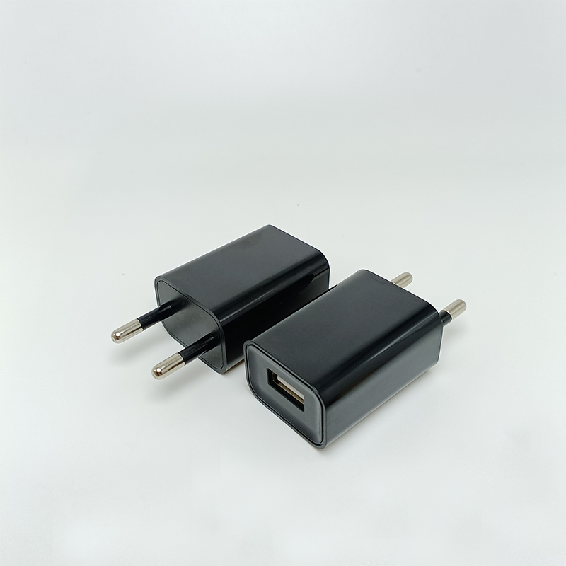 High Quality 5V 2.4A USB Charger Adapter with EU Plug Overcurrent Protection for Smart Watch Convenient Travel Home Security