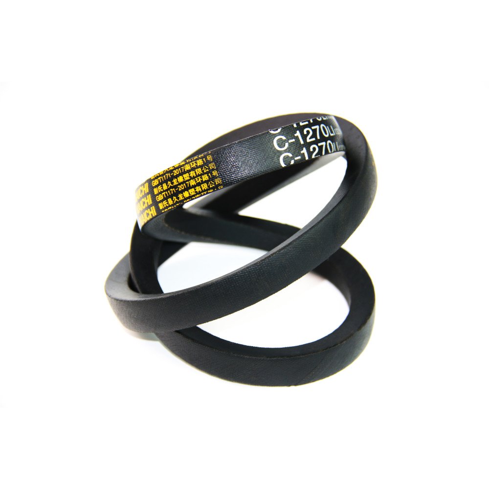 China Vee Belts Suppliers Supply Industrial Black Rubber V Triangle Belt A/B/C/D/E/F/Z Transmission Belt