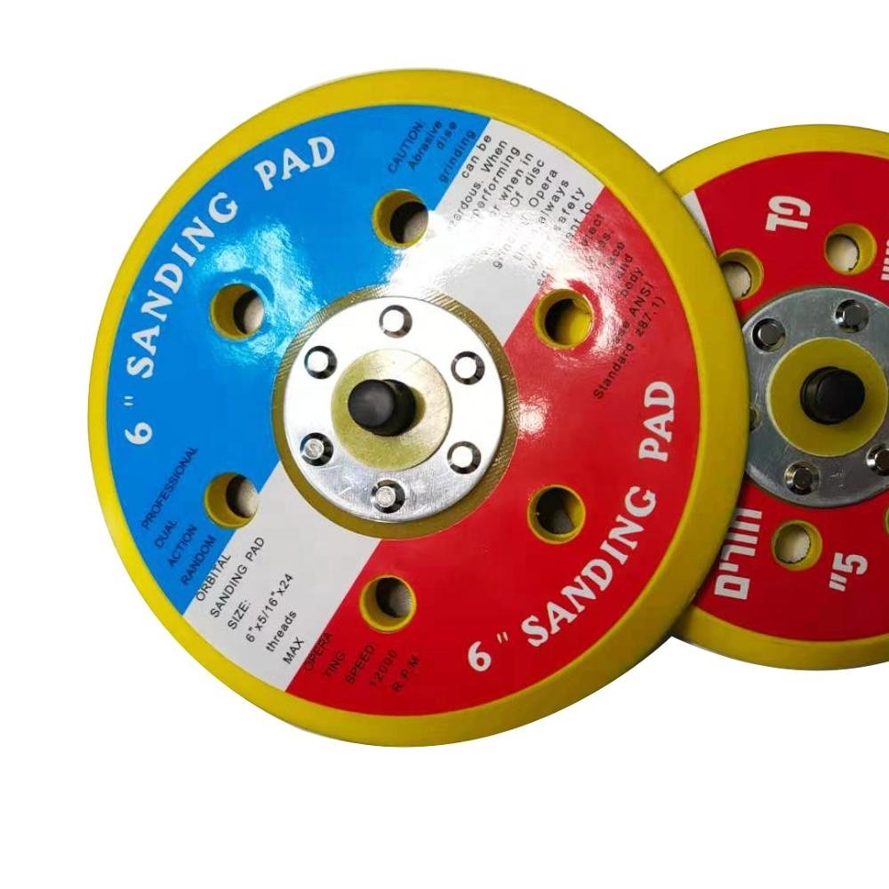 Sanding Backing Plate for Woodworking Sand Disc Pad fits Air Sander Angle Grinder Grinding Power Tools Accessories