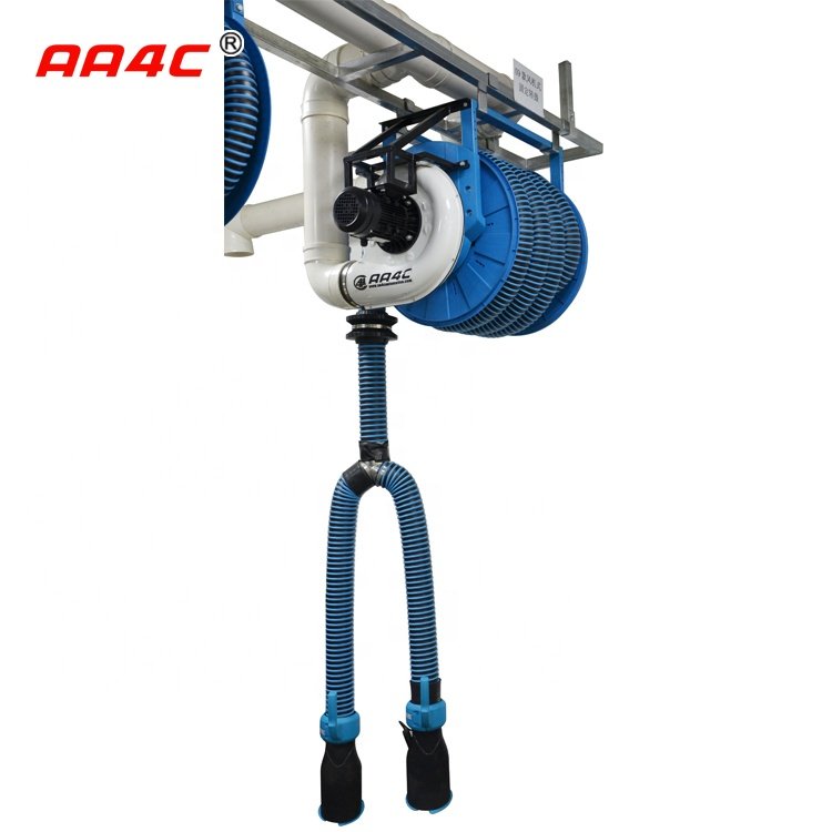 AA4C Exhaust Extracting System Auto Exhaust Gas System Vehicle Exhaust Emission Automobile Waste Emission Treatment
