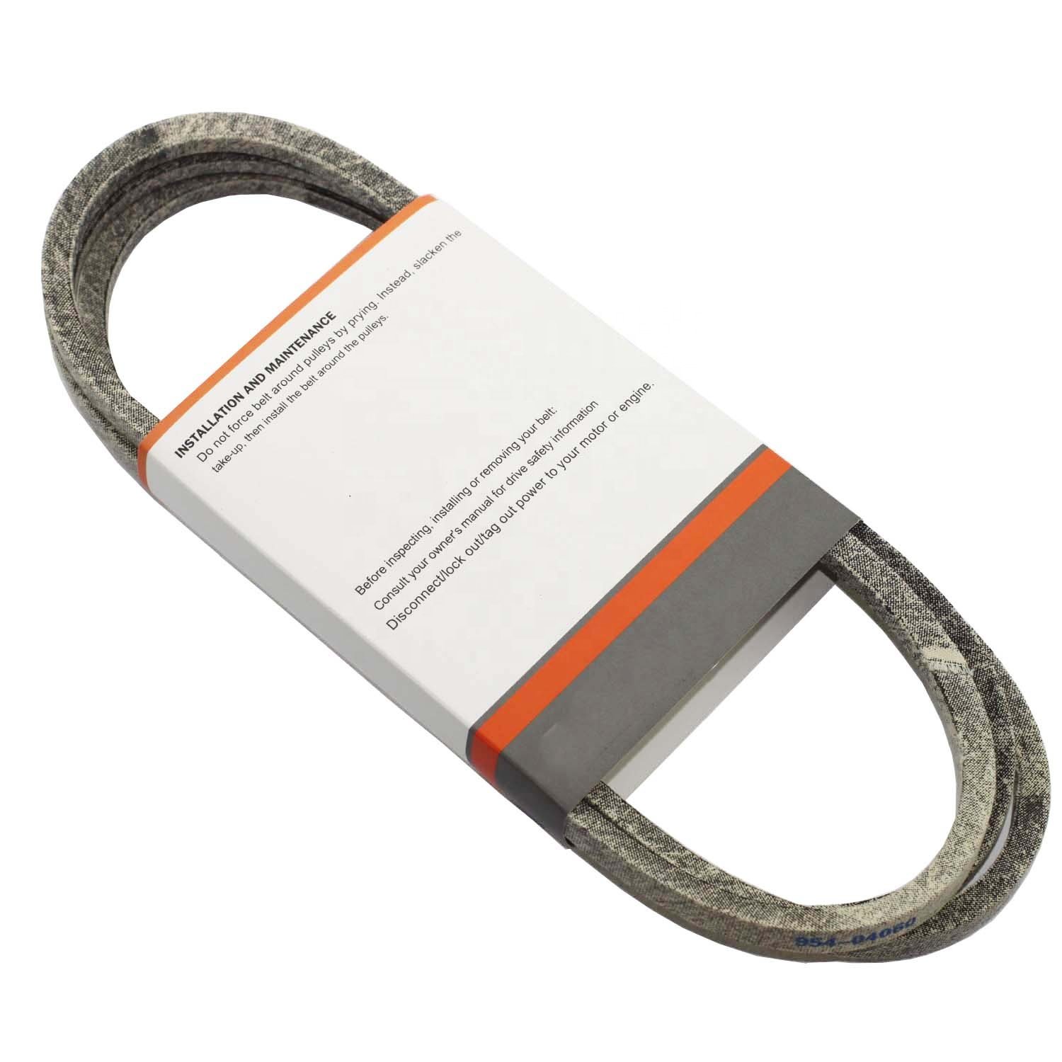 Replacement Kevlar belt Cub Cadet 754-04060 price transmission V belt lawn mower drive belt for gasoline mower