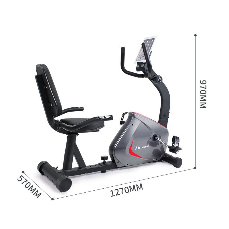 R3D Best Indoor Horizontal Magnetic Home Gym Equipment Recumbent Bike for Cardio Fitness Recumbent Exercise Bike