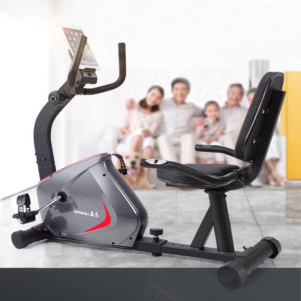 R3D Best Indoor Horizontal Magnetic Home Gym Equipment Recumbent Bike for Cardio Fitness Recumbent Exercise Bike
