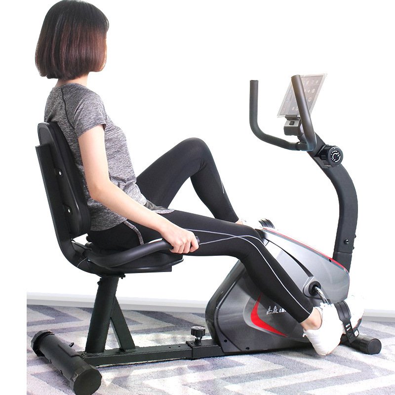 R3D Best Indoor Horizontal Magnetic Home Gym Equipment Recumbent Bike for Cardio Fitness Recumbent Exercise Bike