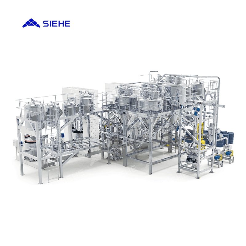 Single Component Adhesive Full Automatic High Viscosity Production Line Complete Production Line With Cleaning System