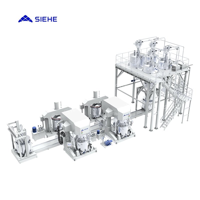 Single Component Adhesive Full Automatic High Viscosity Production Line Complete Production Line With Cleaning System