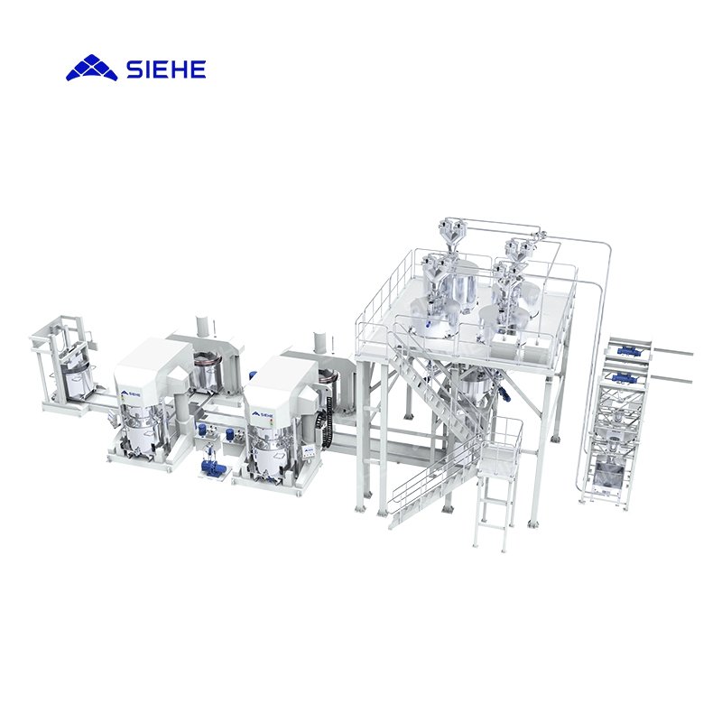 Single Component Adhesive Full Automatic High Viscosity Production Line Complete Production Line With Cleaning System