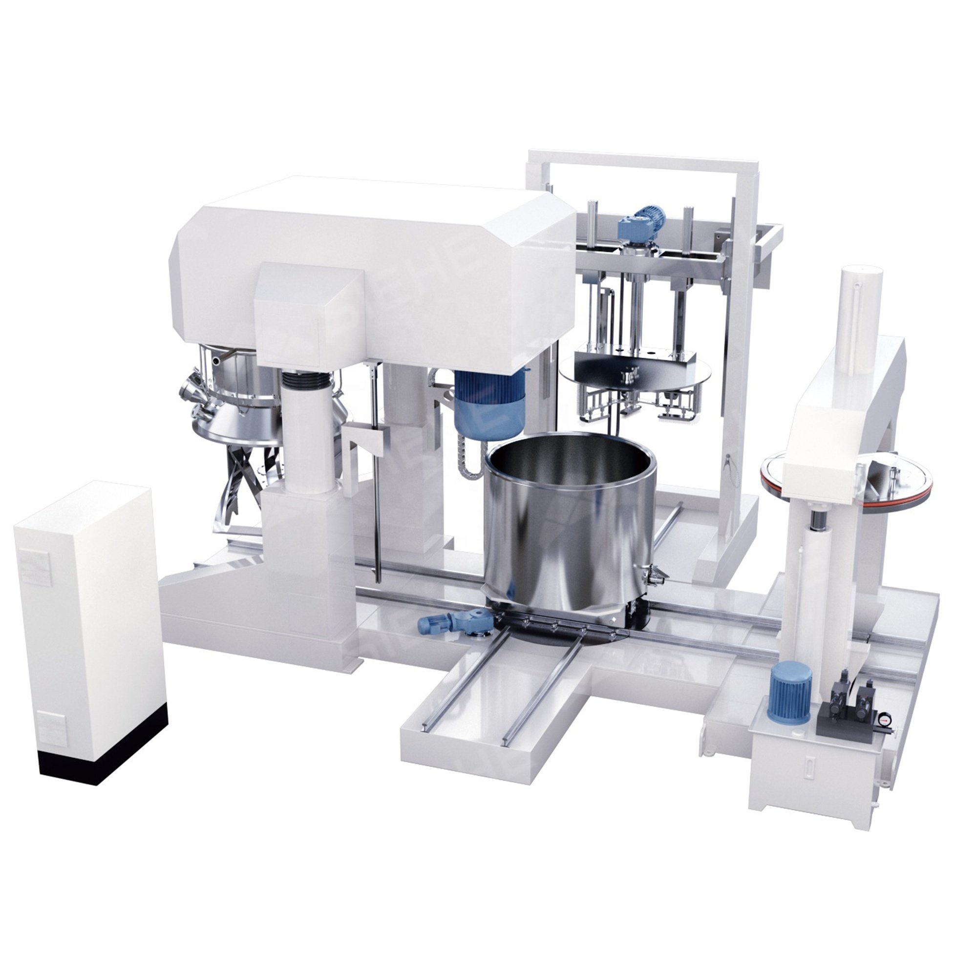 Single Component Adhesive Full Automatic High Viscosity Production Line Complete Production Line With Cleaning System