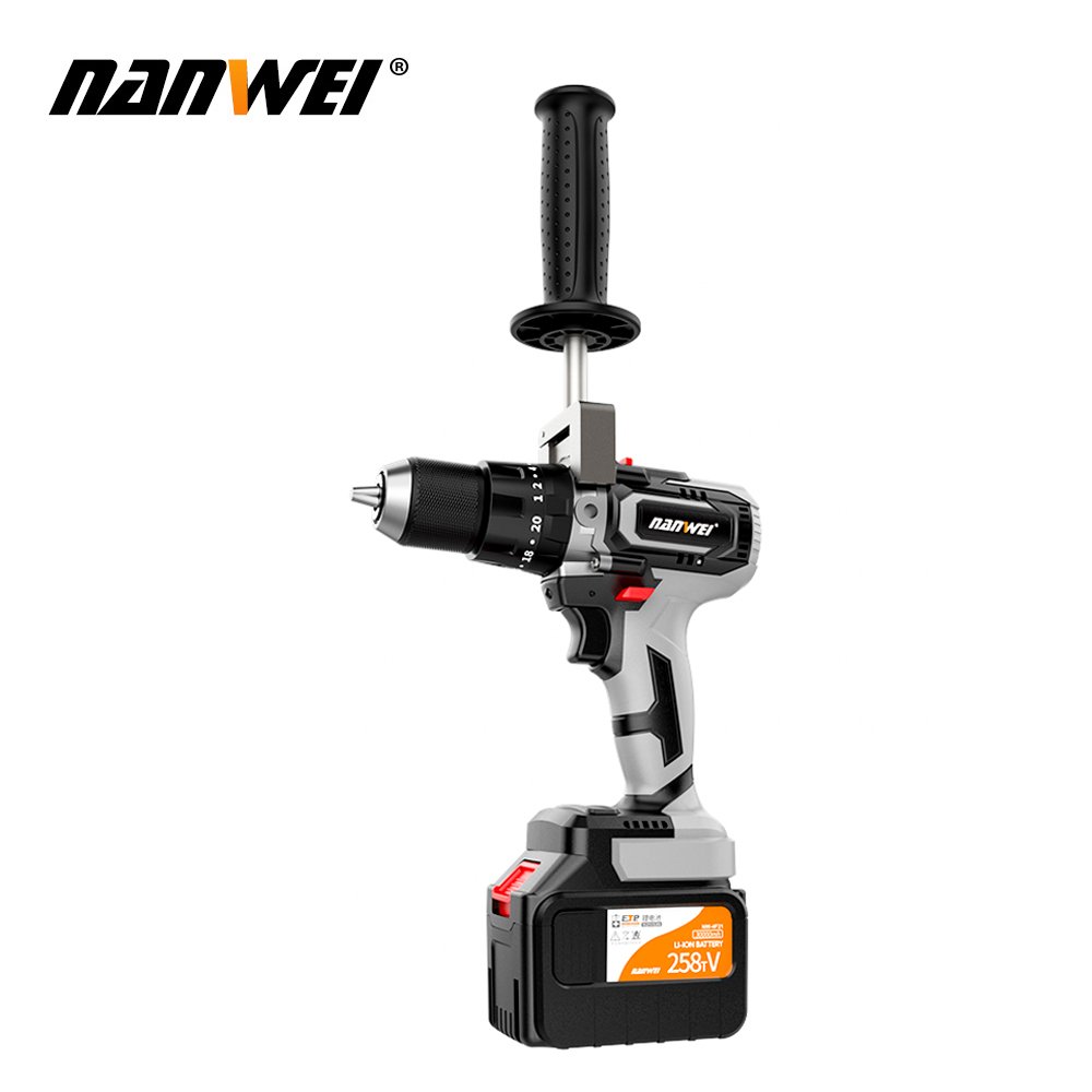 NANWEI tools kit 6.0ah/7.5ah brushless power tools set 3/4 piece set Multiple types of power tools
