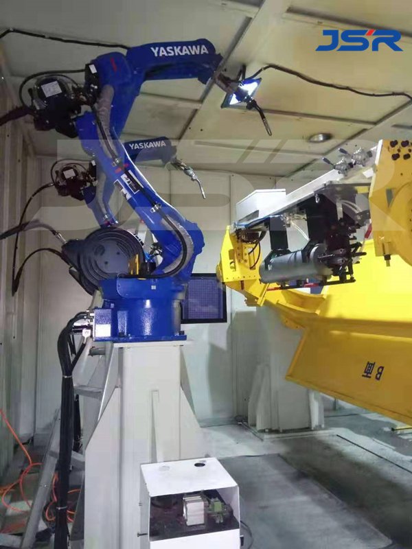 Laser Welding Robot Ar1440 Yaskawa Control Cabinet YRC1000 Robotic Welding Machine Automatic