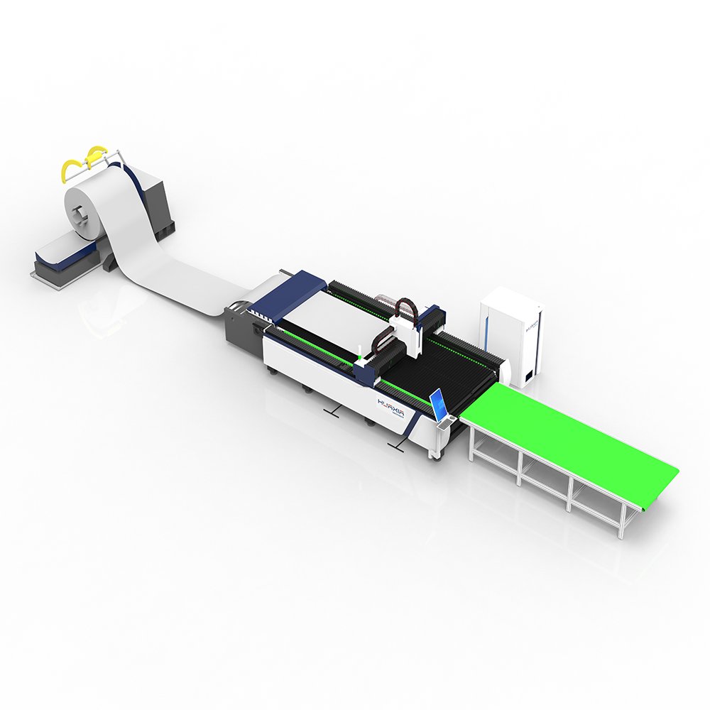 China Coil Production Line 1500w 2000W 3000W 6000W 12kw Fiber Laser Cutting Machine Automatic Feeding Laser Cutting Machines