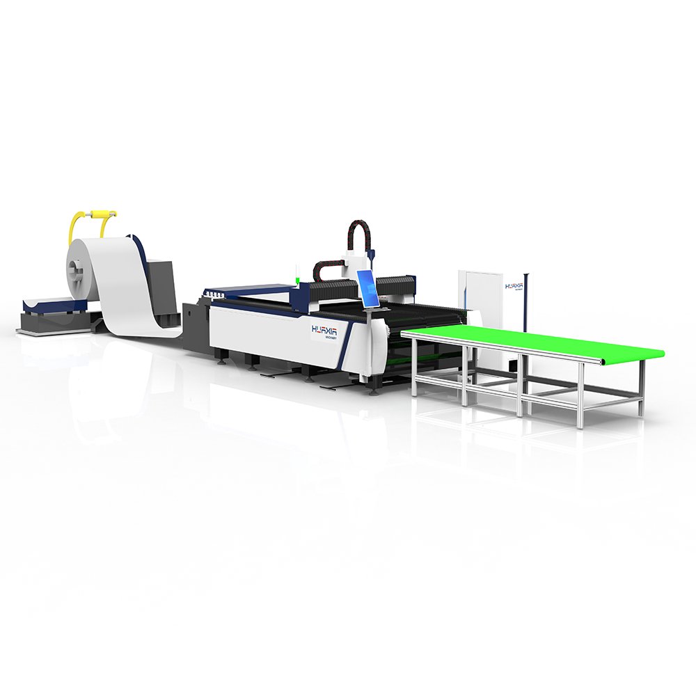 China Coil Production Line 1500w 2000W 3000W 6000W 12kw Fiber Laser Cutting Machine Automatic Feeding Laser Cutting Machines