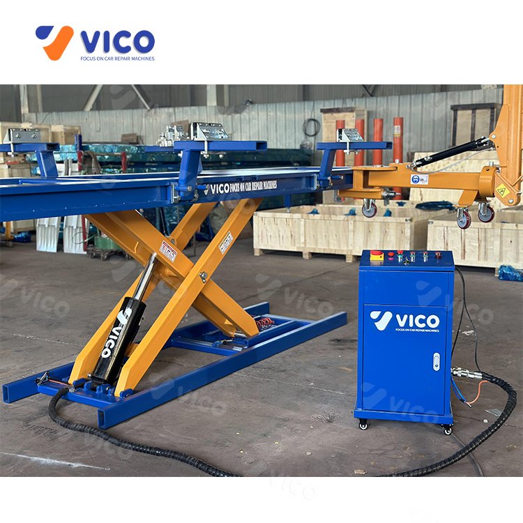 Vico Factory Direct Car Frame Repair Chassis Straightening Alignment Bench Auto Chassis Correction Frame Machine CE #VF7000