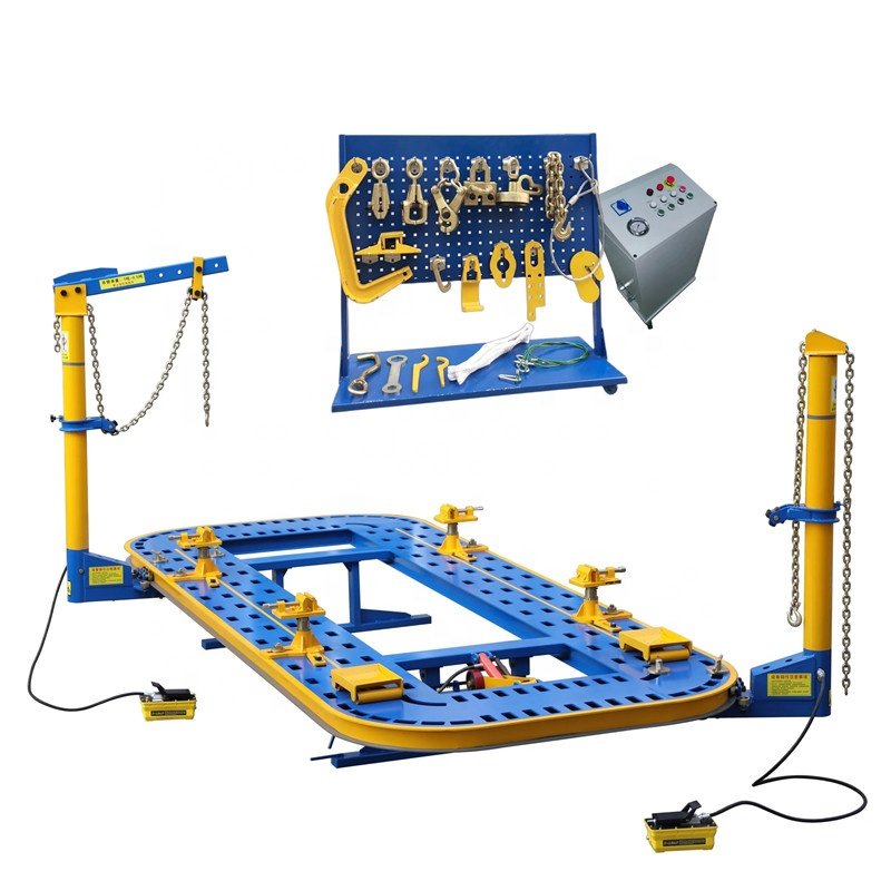 Auto Body Repair Equipment Hydraulic Automatic Frame Puller/ Machine for Body Shop & Automotive Rack