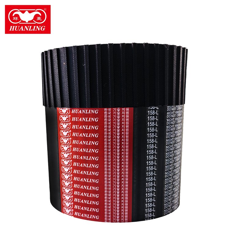 158-L Customized Industrial Rubber Coated Transmission Belt High Quality Low Price Rubber Timing Belts