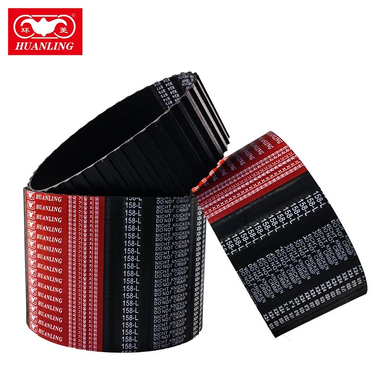158-L Customized Industrial Rubber Coated Transmission Belt High Quality Low Price Rubber Timing Belts