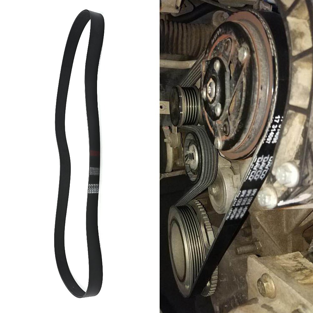 Truck Power Transmission Belts EPDM CR Material Black Color Ribbed Driving PK Belt Fan Rib Belt
