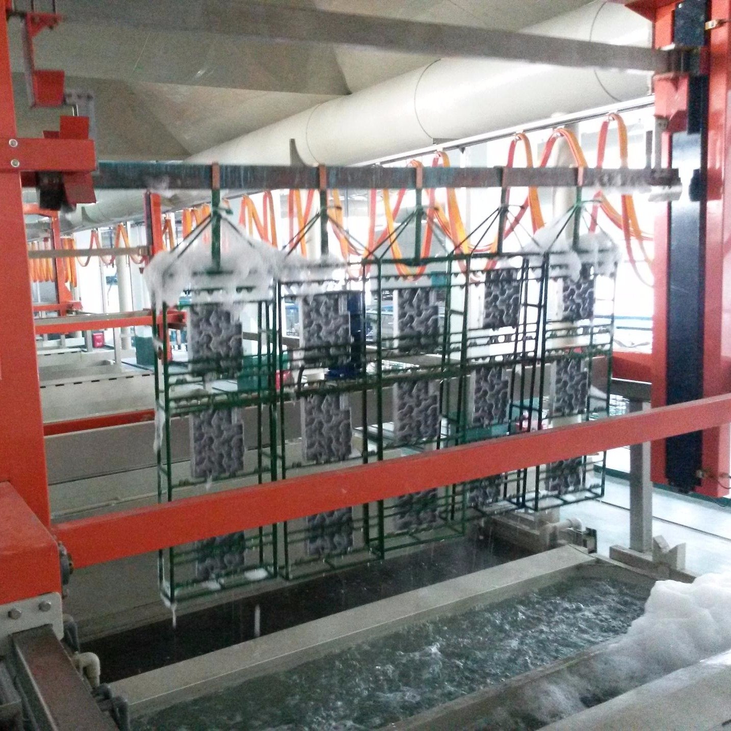 Metal Product Processing Line Automatic Production Lines Zinc Plating Chrome Plating Electroplating Machine