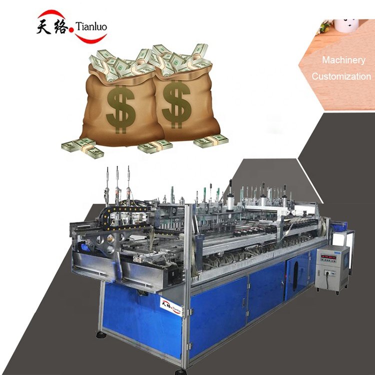 Tianluo Electric Shaver Eyebrow Razor Blade Riveting Product Making Machine Production Robot Assembly Line Equipment Machinery