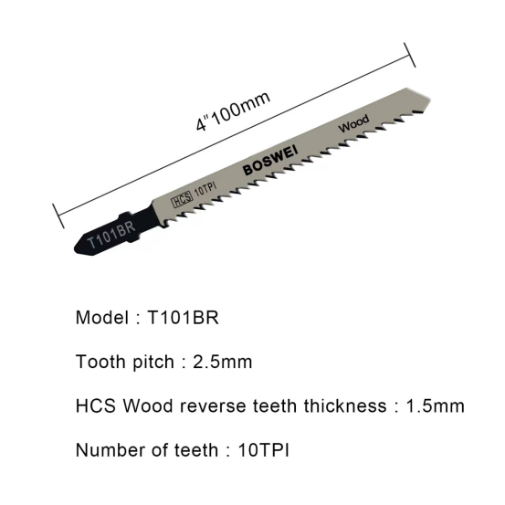 Jig Saw Blades 50 Pcs Jigsaw Blades U-Shank Without Hole, Contractor Assorted HCS/HSS Jig Saw Blades Set with Storage Case for