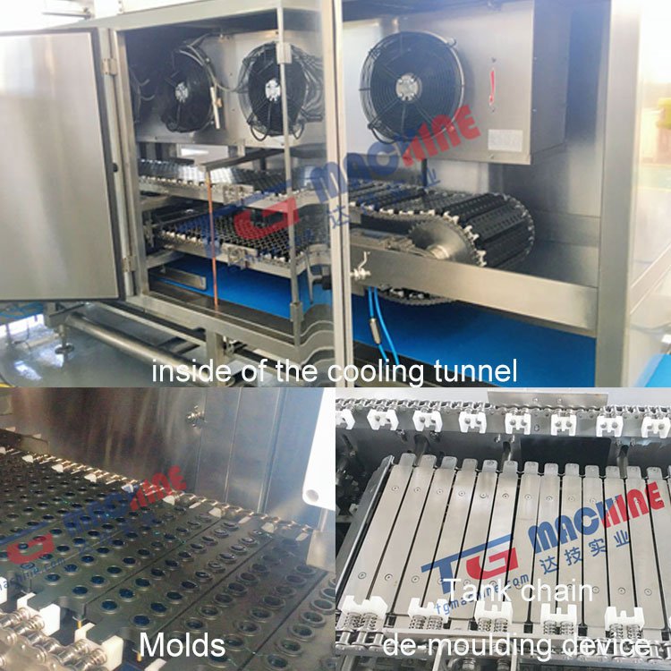 Energy Saving Forming Machine Candy and Gummy Candy Equipment and Gummy Production Line