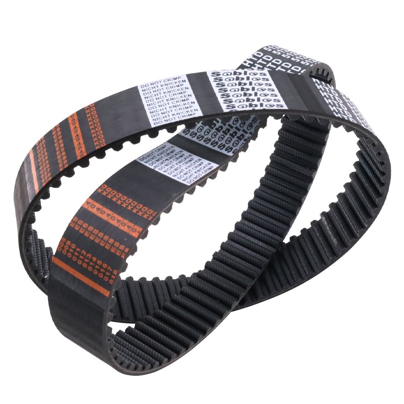 Sables HTD 8M black rubber arc tooth Industrial Timing Belt Manufacturer