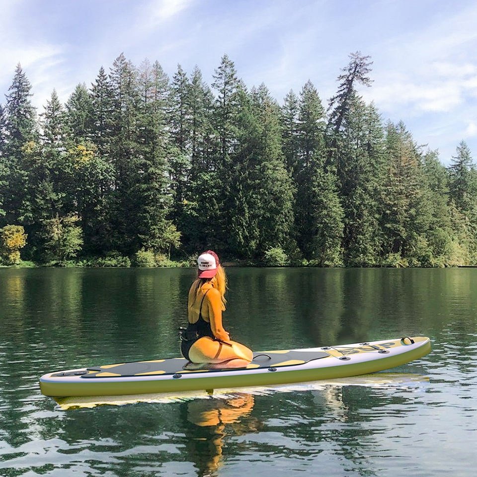 Inflatable OEM 9/10.6/11 ft Surfboard Longboard Surfboard with Paddel Board Pump Body Surf Board Catamaran sup Board for Sports