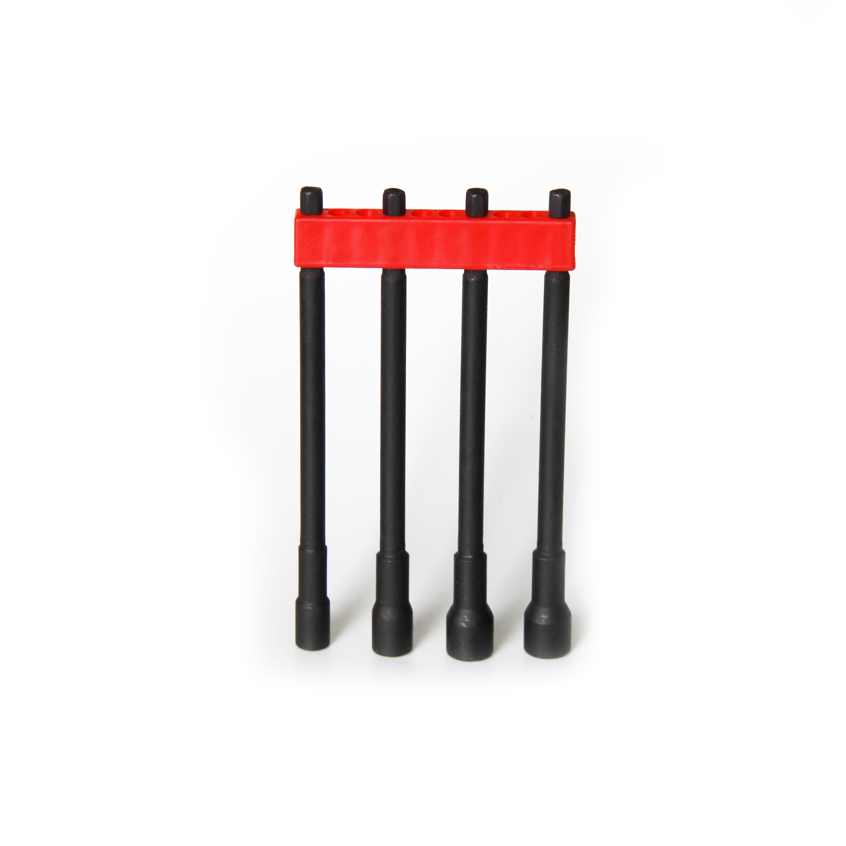8 in 1 Black Hexagon Nut Driver Socket Set Impact Magnetic Nut Setter Other Power Tool Accessories