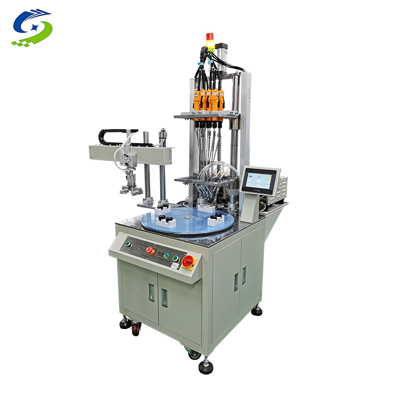 Multi Axis Rotary Table Automatic Screw Locking Screwing Auto Feed Screwdriver Machine with Manipulator Robotic Arm