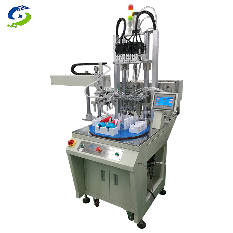 Multi Axis Rotary Table Automatic Screw Locking Screwing Auto Feed Screwdriver Machine with Manipulator Robotic Arm