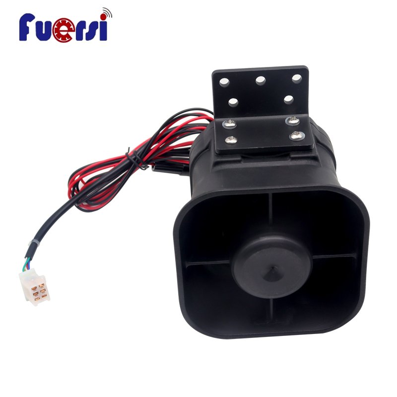 Fuersi OEM ODM 30W Motorcycle Car Auto Vehicle Truck 3 Sound Tone Loud Horn Siren Firemen Ambulance Warning Alarm Loudspeaker