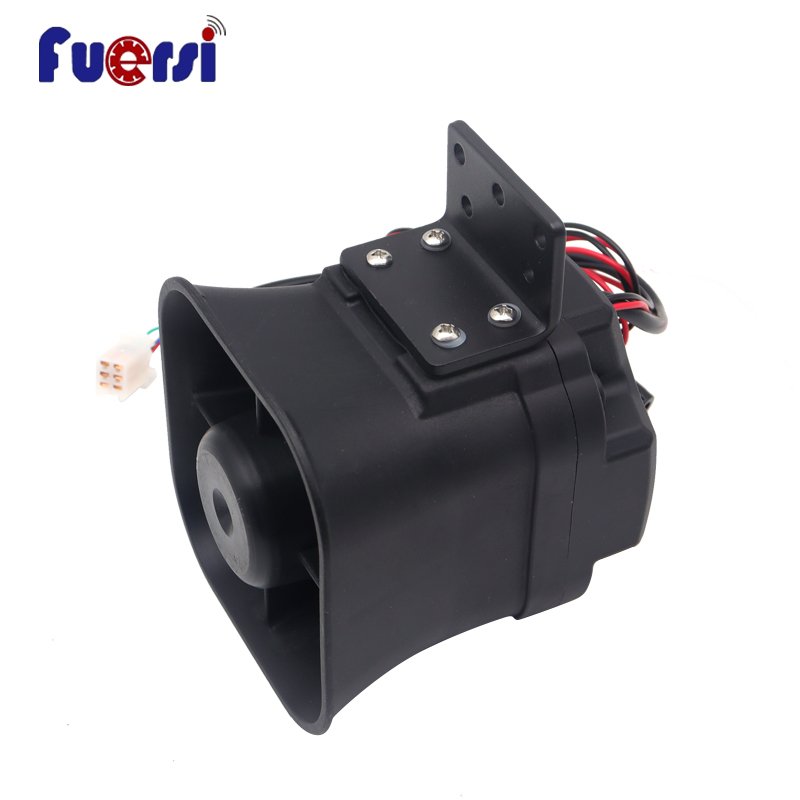 Fuersi OEM ODM 30W Motorcycle Car Auto Vehicle Truck 3 Sound Tone Loud Horn Siren Firemen Ambulance Warning Alarm Loudspeaker