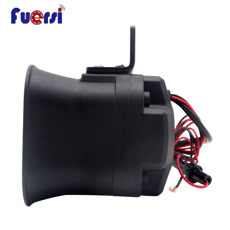 Fuersi OEM ODM 30W Motorcycle Car Auto Vehicle Truck 3 Sound Tone Loud Horn Siren Firemen Ambulance Warning Alarm Loudspeaker