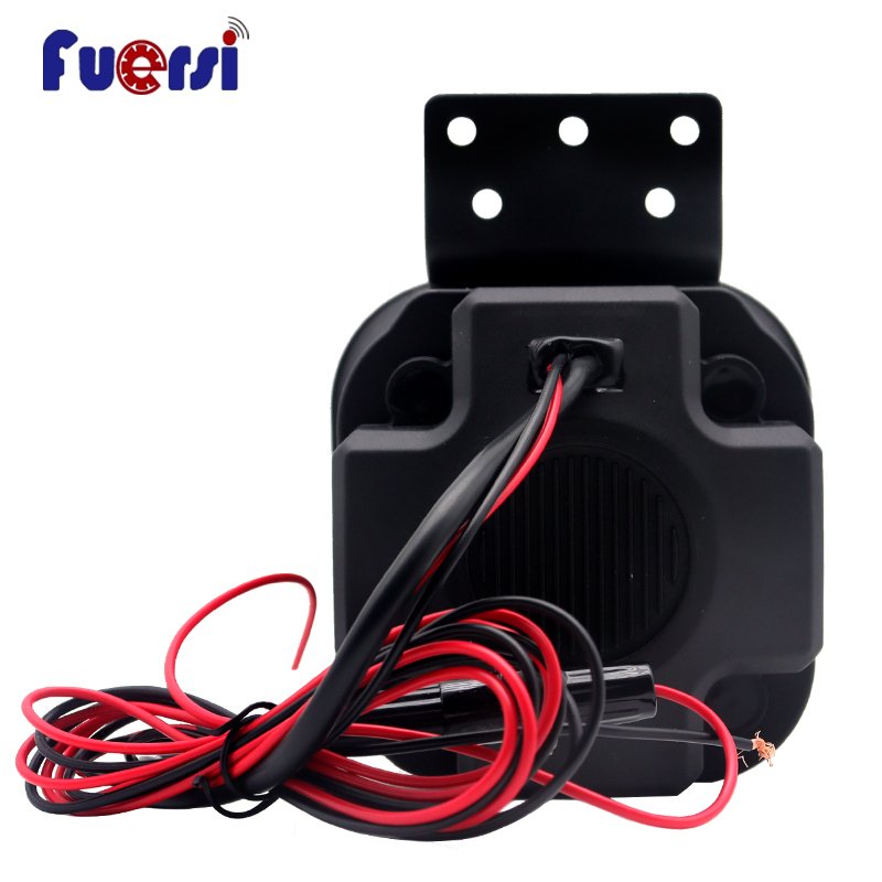 Fuersi OEM ODM 30W Motorcycle Car Auto Vehicle Truck 3 Sound Tone Loud Horn Siren Firemen Ambulance Warning Alarm Loudspeaker