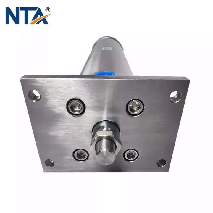 All Stainless Steel Repairable Tie Rod pneumatic air cylinder For Cheese Food Chemical Industry
