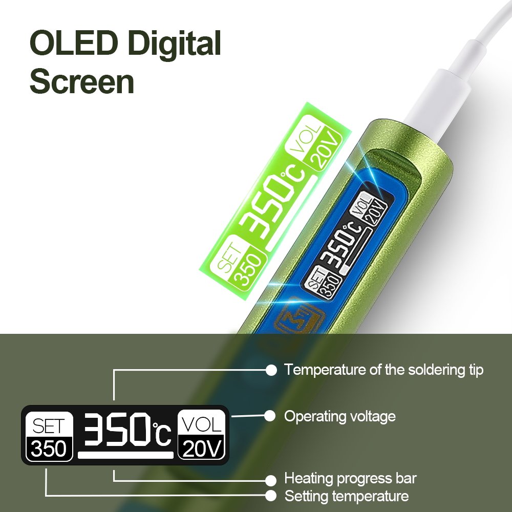Smart Digital Electric Soldering Iron Kit Auto Production Line Equipment Electric Soldering Pen for Welding
