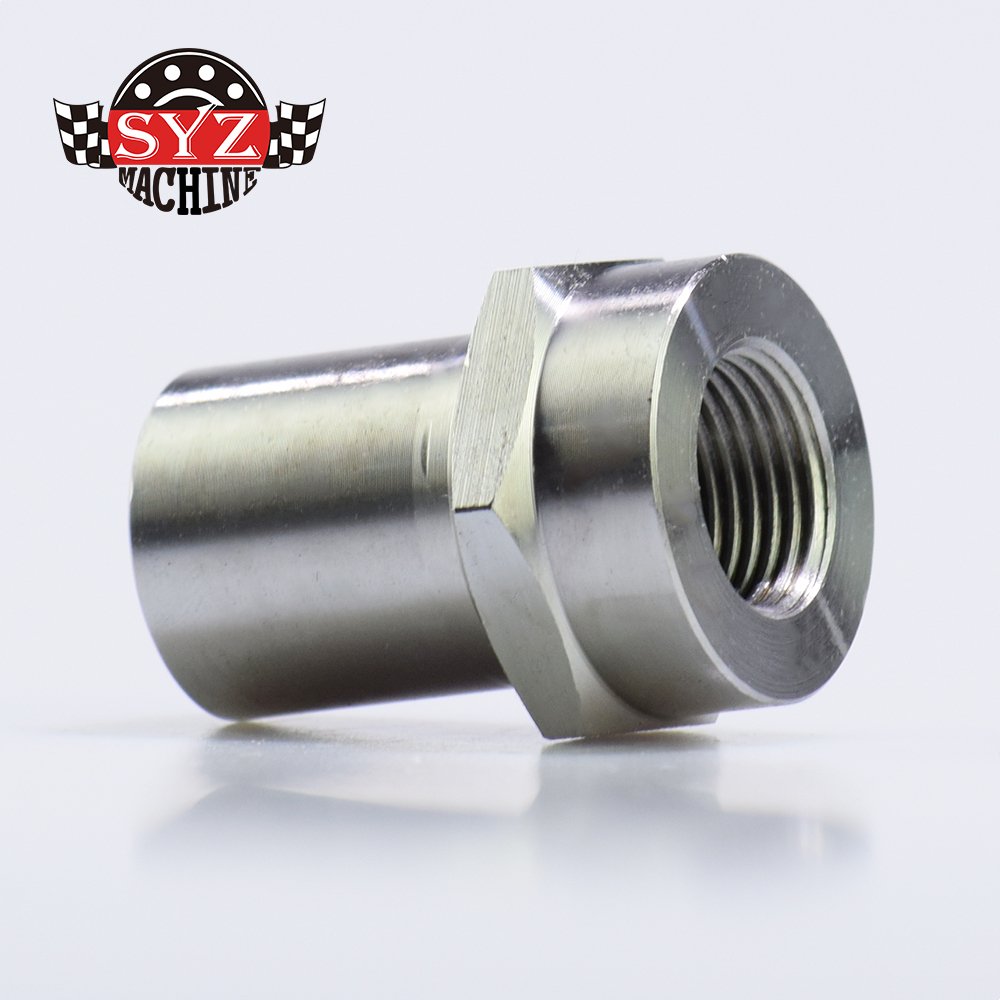 4130 Chromoly Steel Tube End weld bung weld in threaded bung tube end for Heim Joint