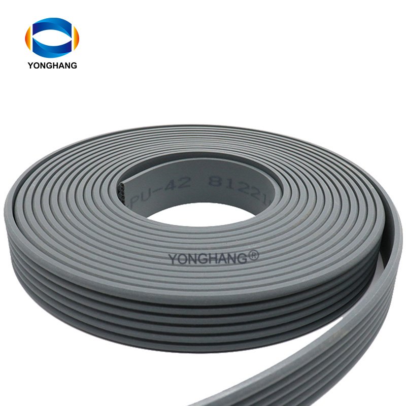 PV30 PV40 PV50 PV60 Steel pu flat belt elevator traction belt