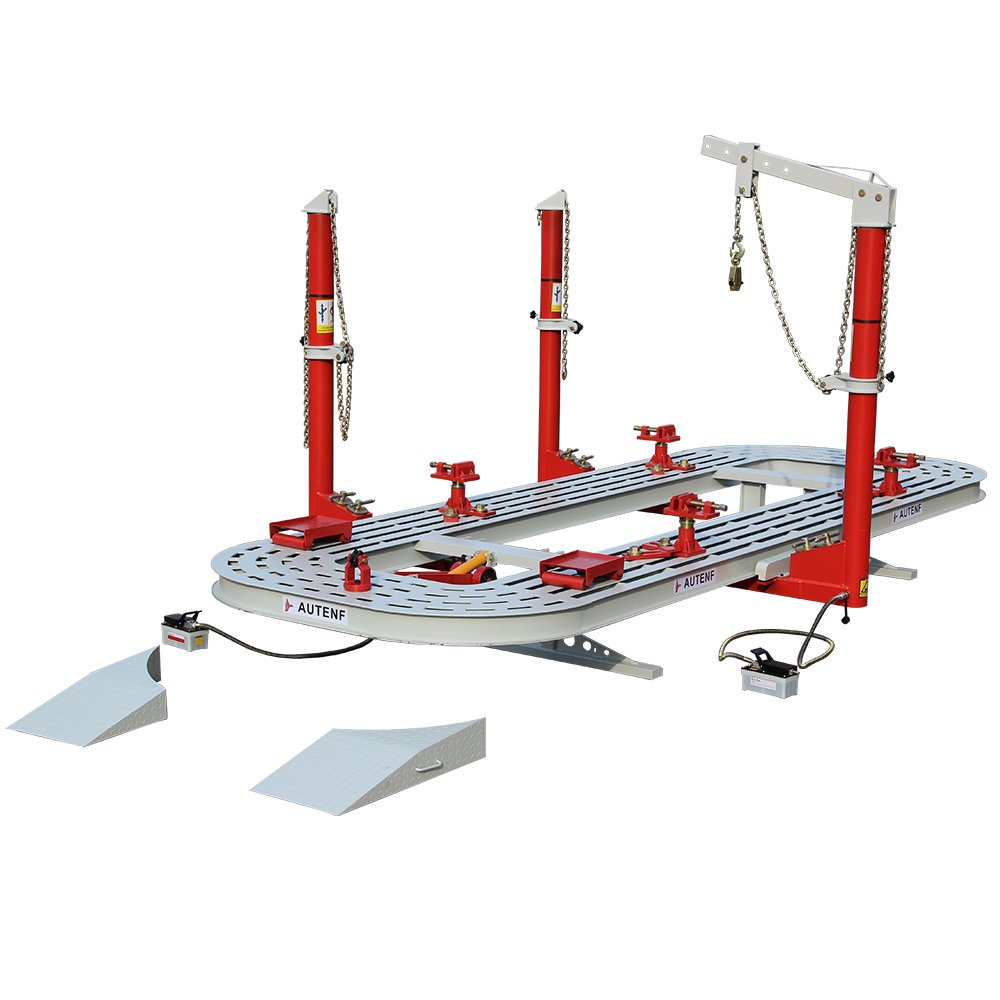 TFAUTENF 5200mm Auto Body Chassis Straightener Machine / Car Bench Machine / Auto Body Frame Equipment with Ce