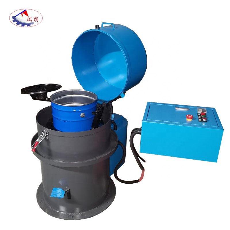 Tanaka Giken Deoiling Machine CNC Machining Iron Filings Off-line Copper Powder Oil Separation Equipment