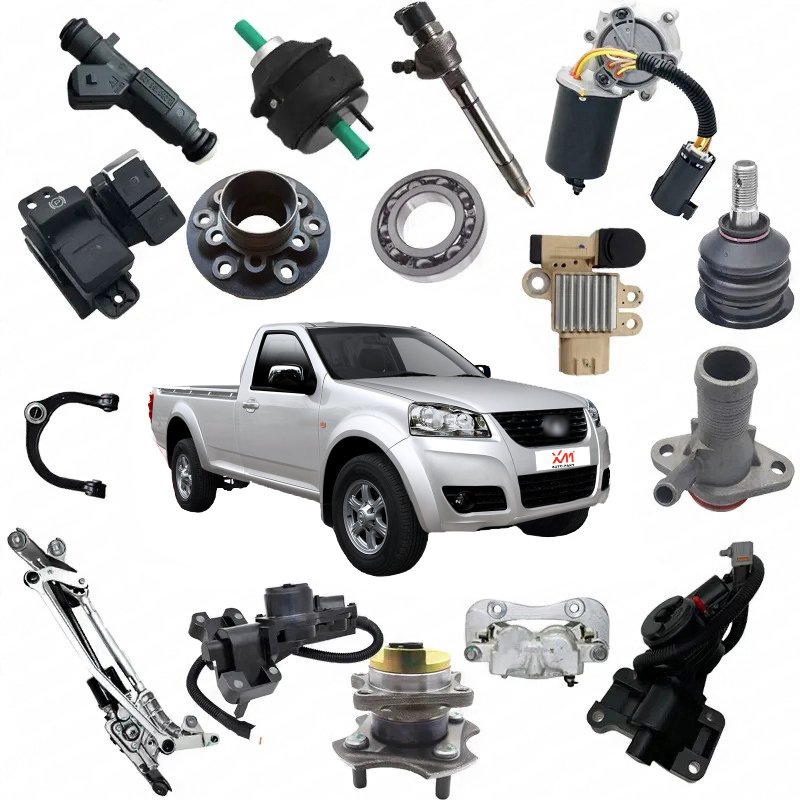 For Great Wall Wingle 5 Headlight Control Arm Ball Joint Tie Rod End Stabilizer Sway Link Clutch Cover Disc Bearing Bumper DRL