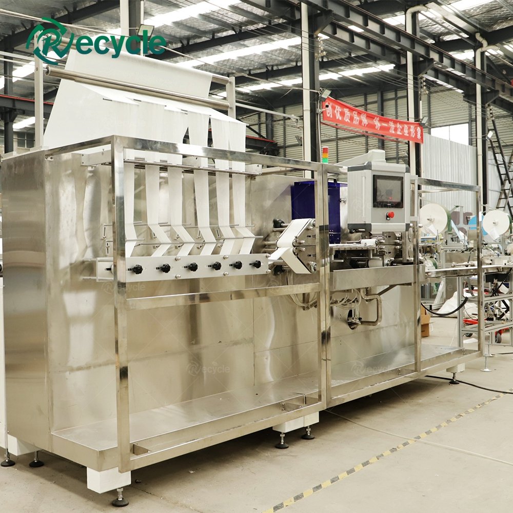 Hot Sale Factory Wet Tissue Manufacturing Machine Equipment for the Production Wet Wipes