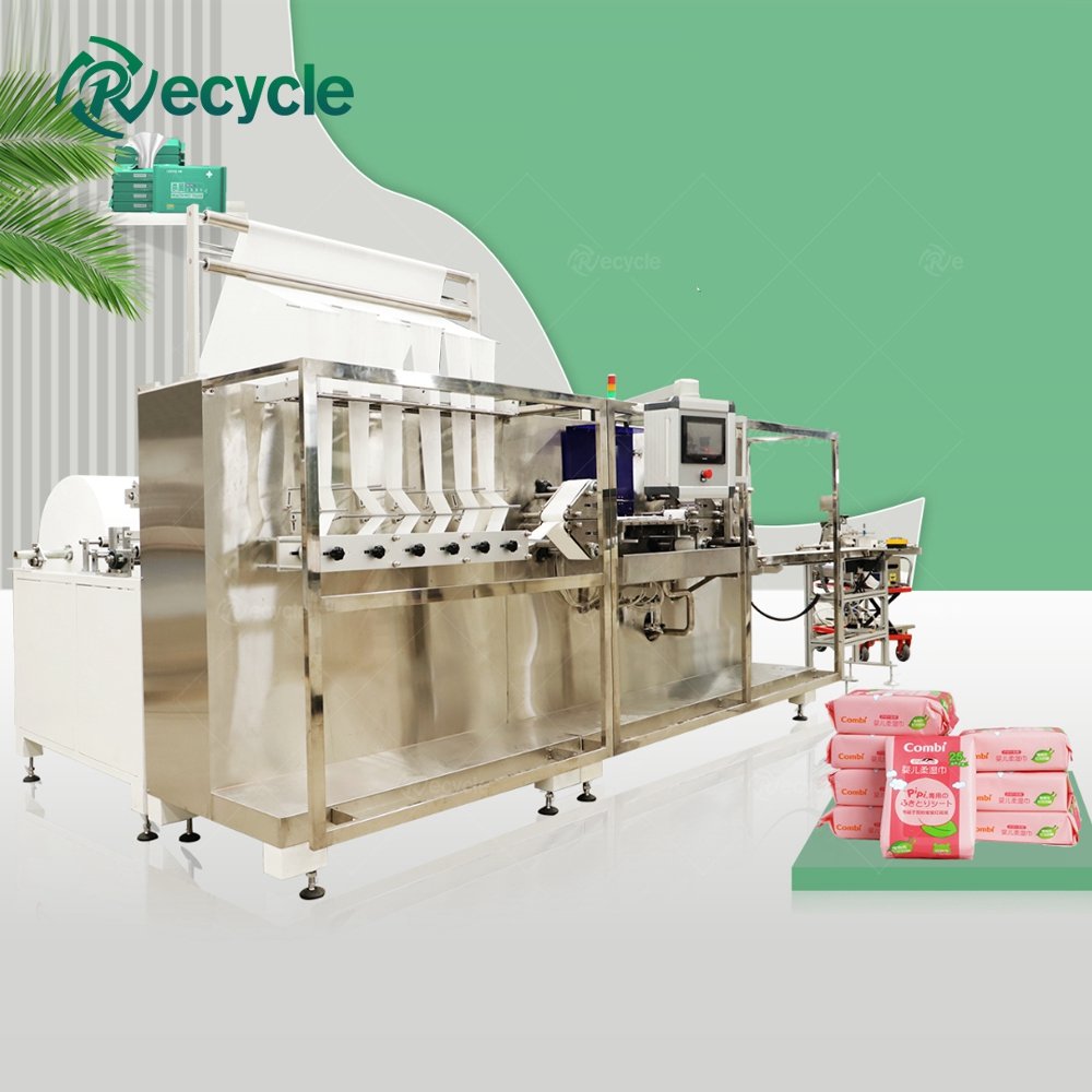 Hot Sale Factory Wet Tissue Manufacturing Machine Equipment for the Production Wet Wipes