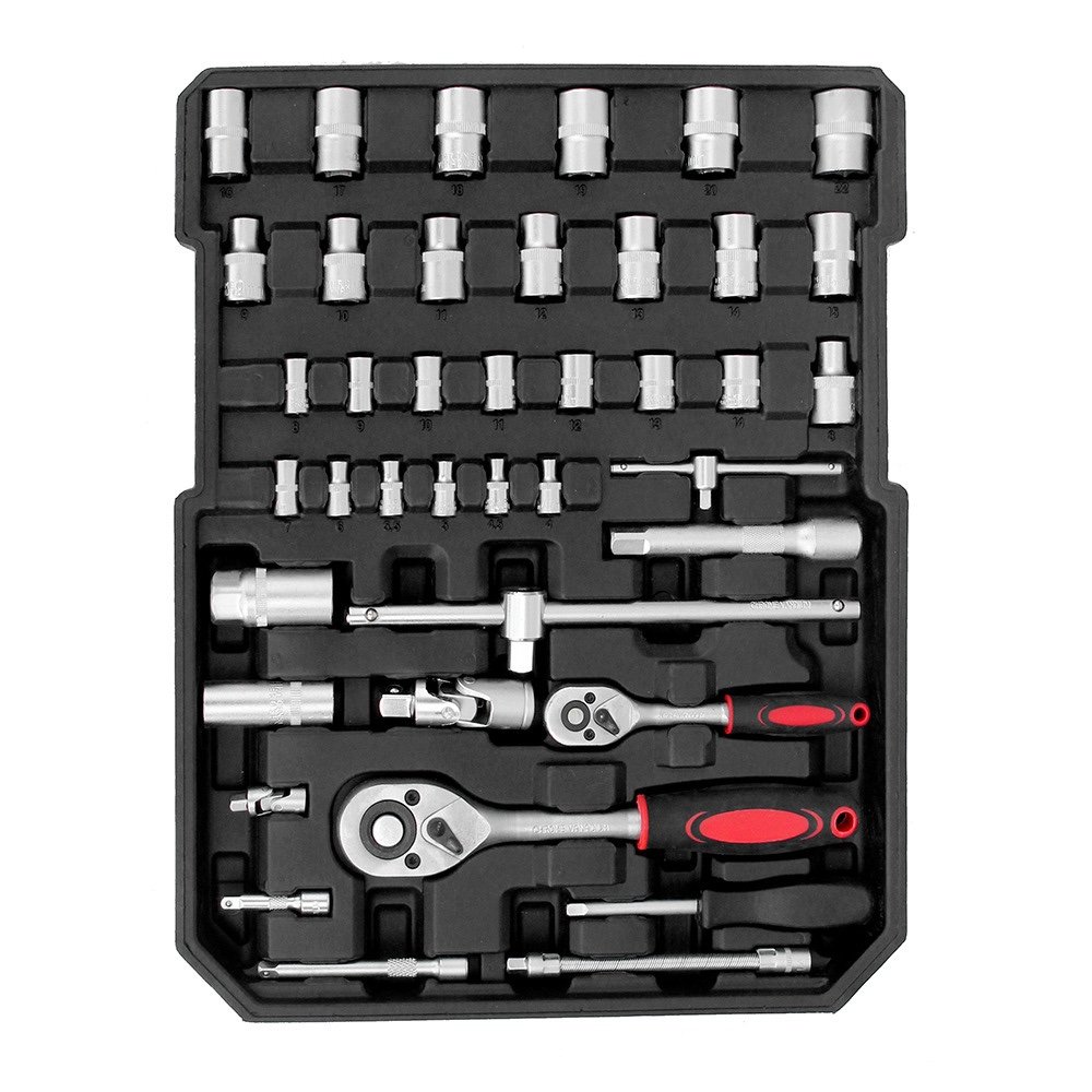 187PCS Hand Tool Sets Car Repair Tool Kit Set Mechanical ToolBox Home Socket Steel Wrench Ratchet Screwdriver Kits