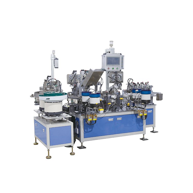 Fully Auto Doors Cabinet Hinge Making Machinery Assembly Production Line