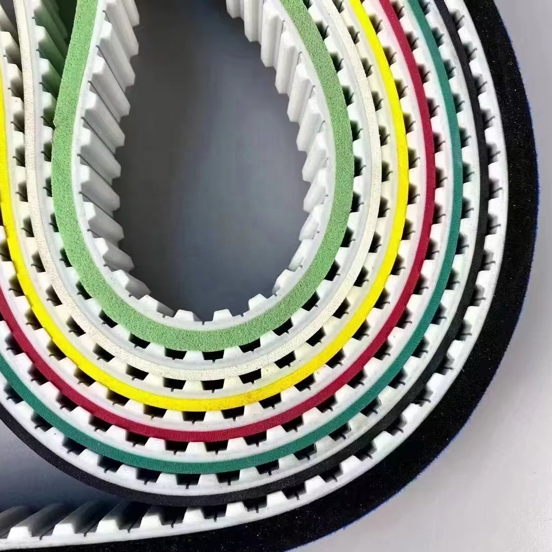 High flexibility power transmission polyurethane rubber synchronous belt timing belt s5m s8m timing belt