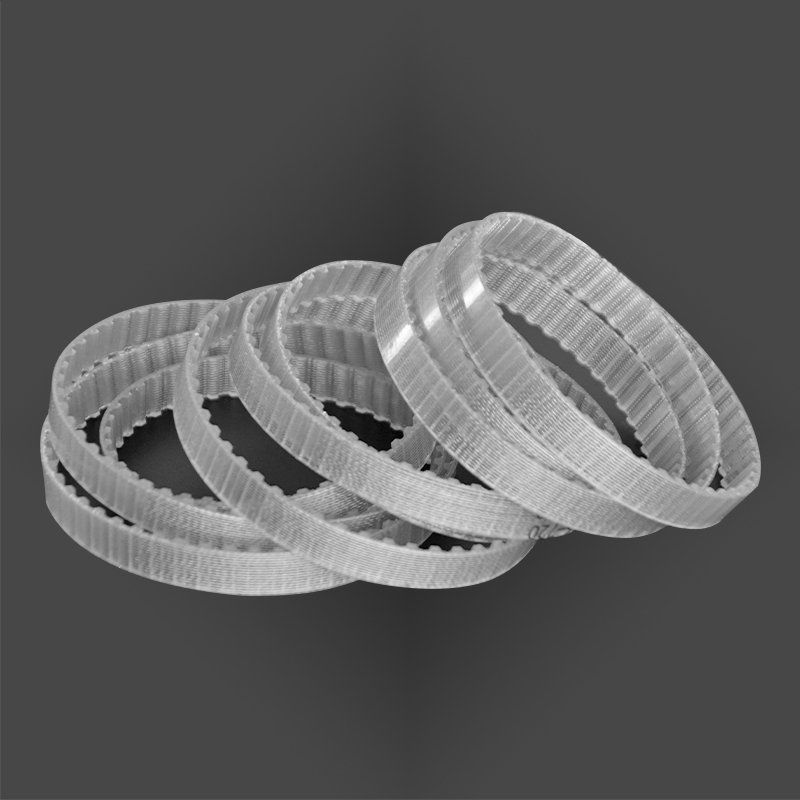 Fast delivery time T10 transparent seamless power transmission PU polyurethane timing belts